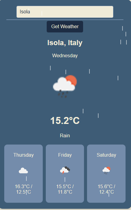 Weather Application